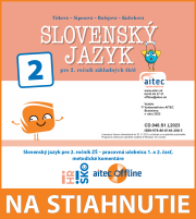 NA STIAHNUTIE – aitec offline k Slovenskému jazyku pre 2. ročník ZŠ (Titková a kol.)