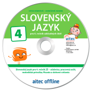 Doplnkový disk k aitec offline k Slovenskému jazyku pre 4. ročník ZŠ 
