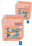 Slovenský jazyk pre 2. ročník ZŠ, 1. časť – pracovná učebnica s prílohou – doplnkovým zošitom