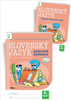 Slovenský jazyk pre 2. ročník ZŠ, 2. časť – pracovná učebnica s prílohou – doplnkovým zošitom