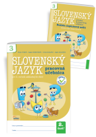 Slovenský jazyk pre 3. ročník ZŠ, 2. časť – pracovná učebnica s prílohou – doplnkovým zošitom