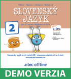 DEMO VERZIA aitec offline k Slovenskému jazyku pre 2. ročník ZŠ (R. Titková a kol.)