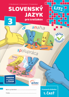 Slovenský jazyk pre tretiakov LITE, pracovná učebnica pre žiakov so ŠVVP, 1. čast