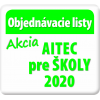 Objednávacie listy AITEC pre ŠKOLY 2020/2021