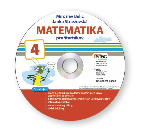 Multimediálny disk k Matematike pre štvtákov, kompletná verzia