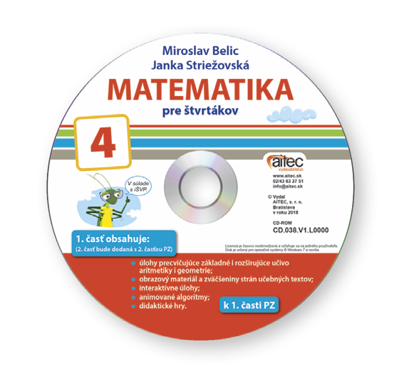 Multimediálny disk k Matematike pre štvtákov, 1. časť
