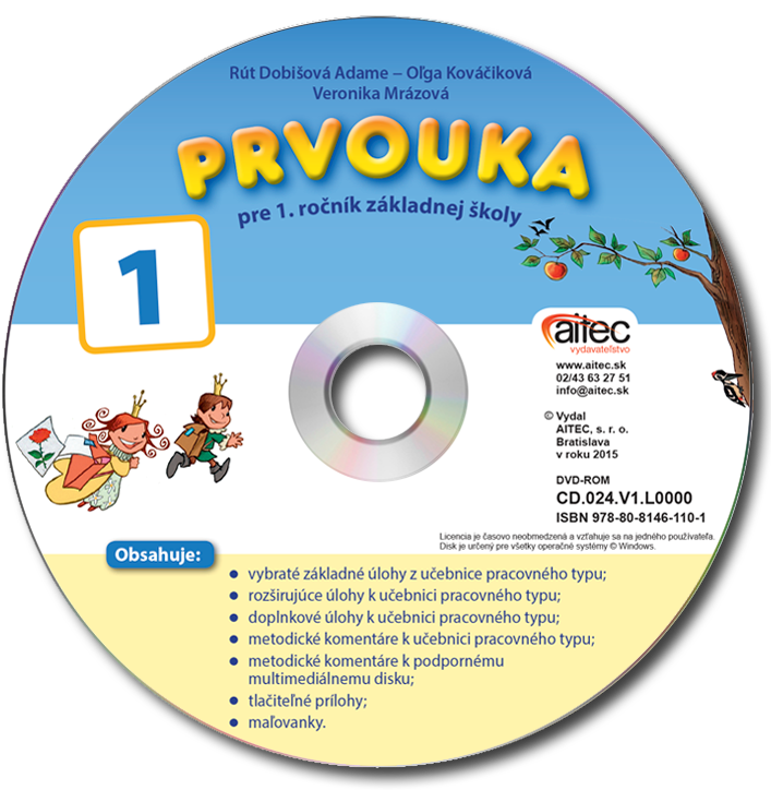 Multimediálny disk Prvouka pre 1. ročník ZŠ