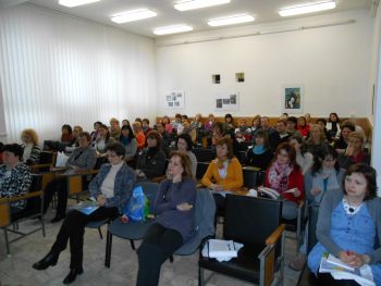 Účastníci seminára - prednášková aula